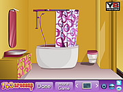 Gioco online Giochi di Pulire il Bagno - Girl Bathroom Decor